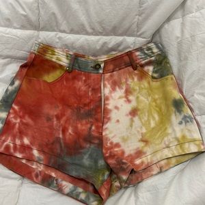 Tie Dye Shorts